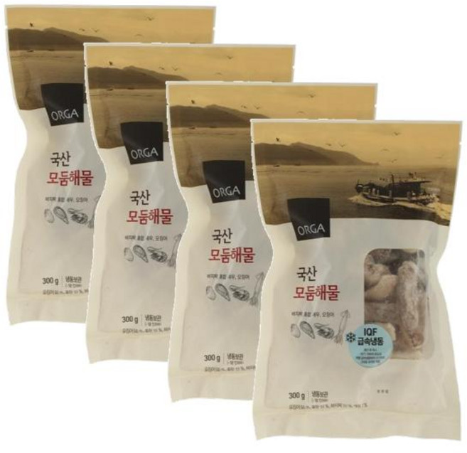 올가 국산 모둠해물, 4개