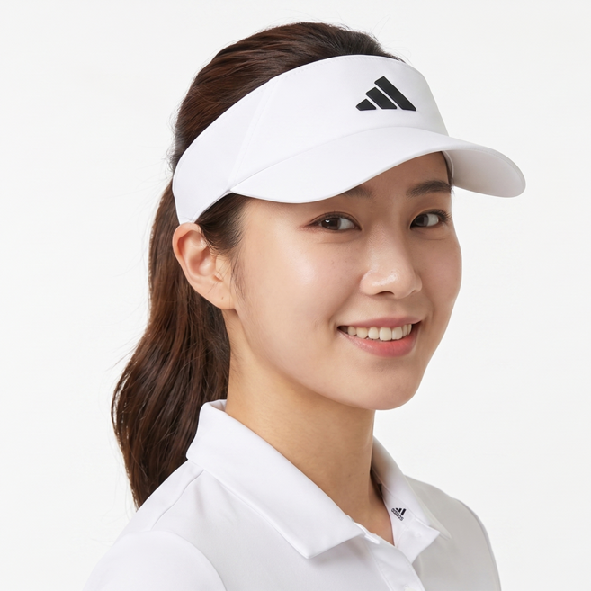 (정품) 아디다스 바이저 캡 모자 골프 테니스 런닝 마라톤 클라이마쿨 커플 다용도 챙모자 썬바이저 퍼포먼스 썬캡