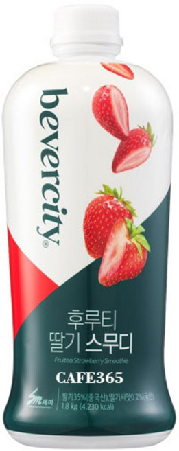 세미 딸기 스무디 후루티 1.8kg, 2개
