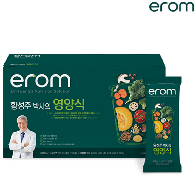 이롬 황성주박사의 영양식 30포, 30g, 30개