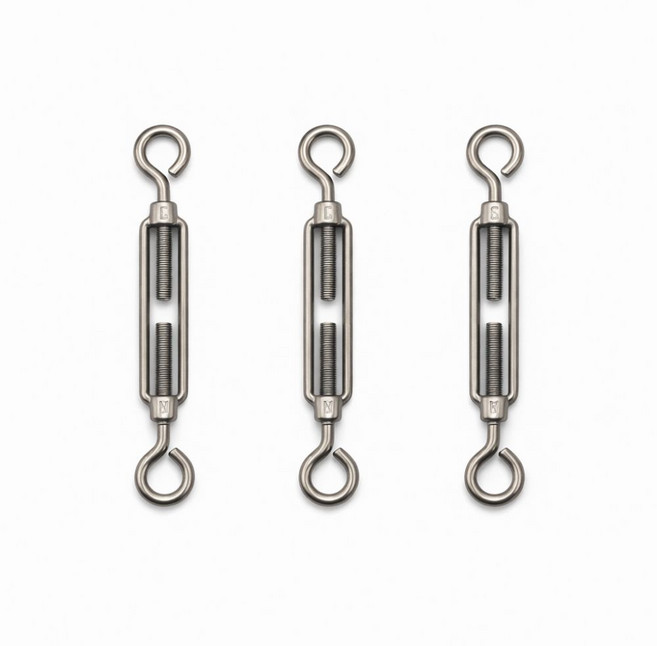 스텐턴버클 SUS304 와이어로프 장력조절 원형, 1개