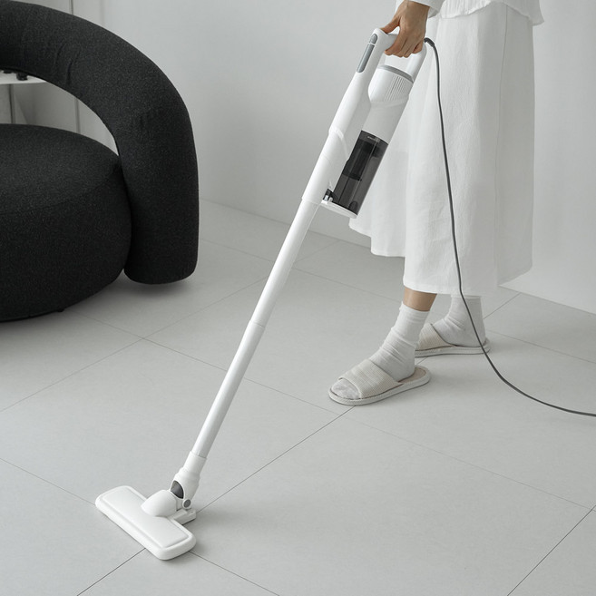 신상품 홈리아 유선 청소기 가정용 핸디 스틱 초강력 흡입력 좋은 진공청소기, HA-15KW, 화이트