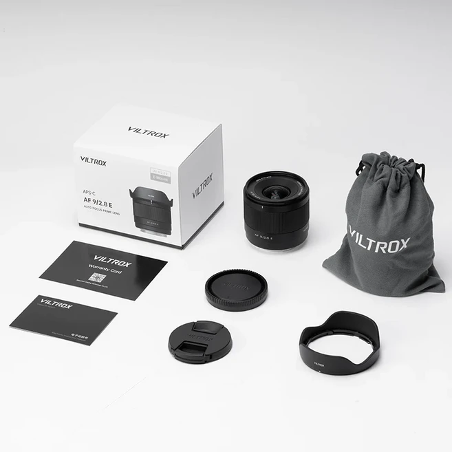 VILTROX AF 9mm F2.8 에어 렌즈 APS-C 자동 초점 카메라 (소니 E 후지필름 XF 니콘 Z 마운트 미러리스, 01 9mm F2.8 Air, 02 소니 E 마운트(APS-C)