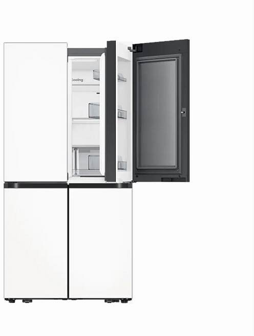 삼성 비스포크 AI 4도어냉장고 RM70F90M2X 푸드쇼케이스 902L 세틴화이트