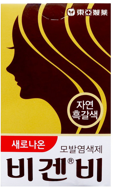 동아제약 새로나온 비겐비 5g 자연흑갈색, 3개