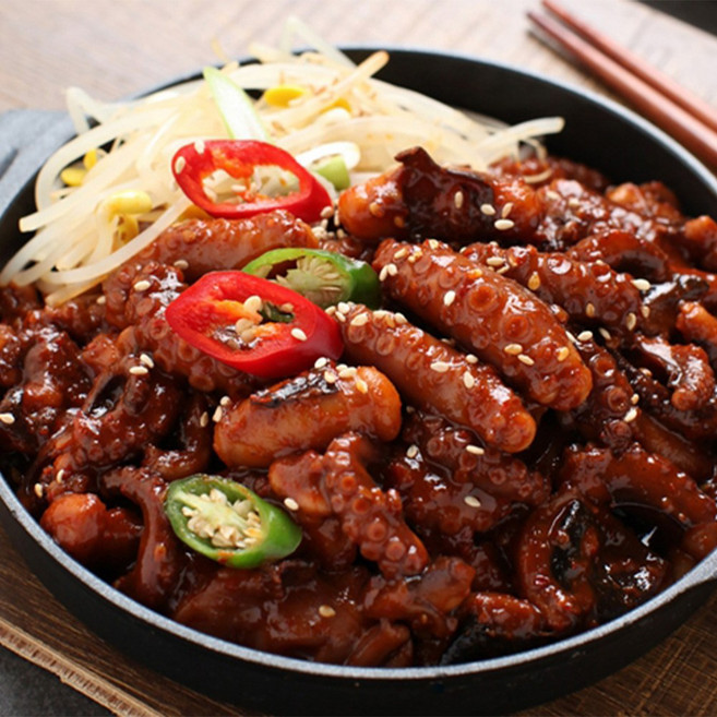 용두동 할매 낚지볶음, 2개, 400g 1팩