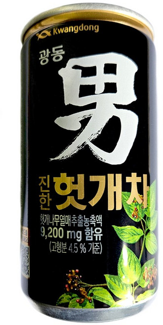 광동 헛개차, 175ml, 90개