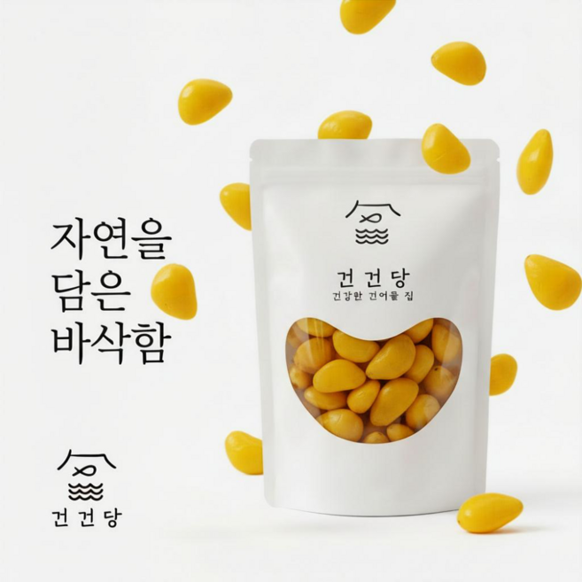 [건건당] 동결건조 은행 100g 보존료 화학첨가물 제로, 1개