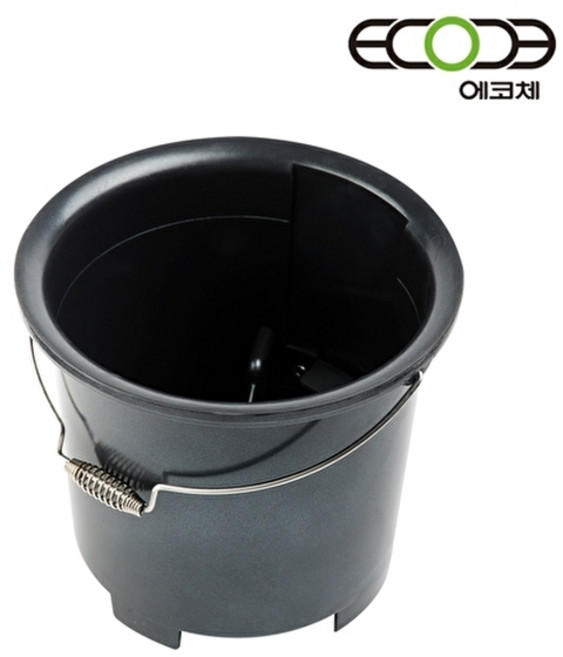 에코체 [정품] 음식물처리기 정품 건조통 4리터 전용 ECC-888, 블랙