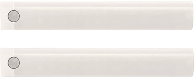 1+1 2배밝은 led 무선 센서등 현관 충전식 센서 조명 전등 조명등 센스등 현관등 모션 감지등 무선등 아파트 인테리어, 2개, 1세트, R99708H(옐로우광 40cm