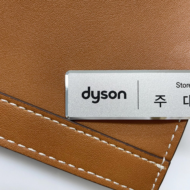 아더오더 명찰 특수인쇄 주문제작 엣지 금속 아크릴 이름표, 자석3구, 1개, 선택02.엣지_실버_60x20mm