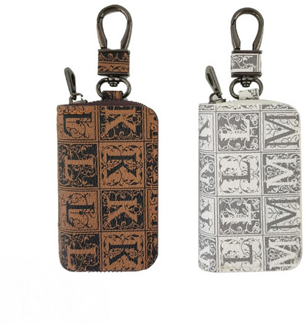 1+1 스마트키 가죽 케이스 세트 자동차 차 키 홀더 레더 지갑 스마트 차키 자동차키 키홀더 키케이스 링 열쇠 고리 키링 차키링 키지갑, D세트, 1세트, R99830D