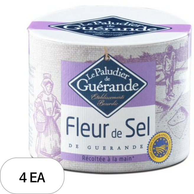게랑드 플뢰르드셀 토판 천일염, 125g, 4개