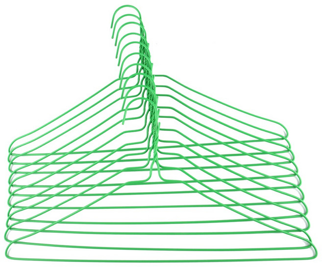 코디스 세탁소 옷걸이, 녹색, 50개