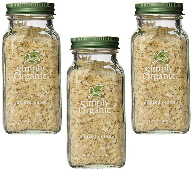 심플리오가닉 민스드 어니언 시즈닝, 63g, 3개