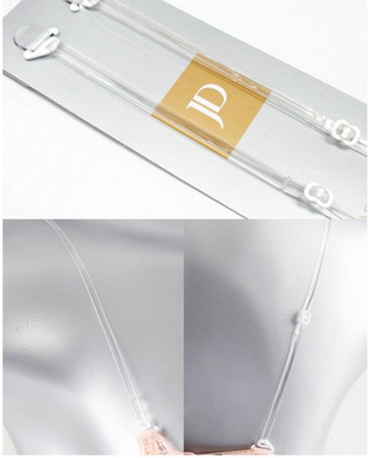 제임스딘 여성어깨끈 투명브라끈 5p