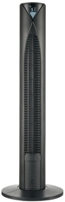 트리아이나 선풍기 날개없는 타워형 선풍기 TN-TW858, TW858(블랙), 1개