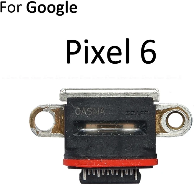 마이크로 USB 잭 타입-C 충전 커넥터 플러그 포트 도크 소켓 구글 픽셀 6 7 8 9 10 프로 XL 6a 7a 8a 9a용, 08 For Pixel 6