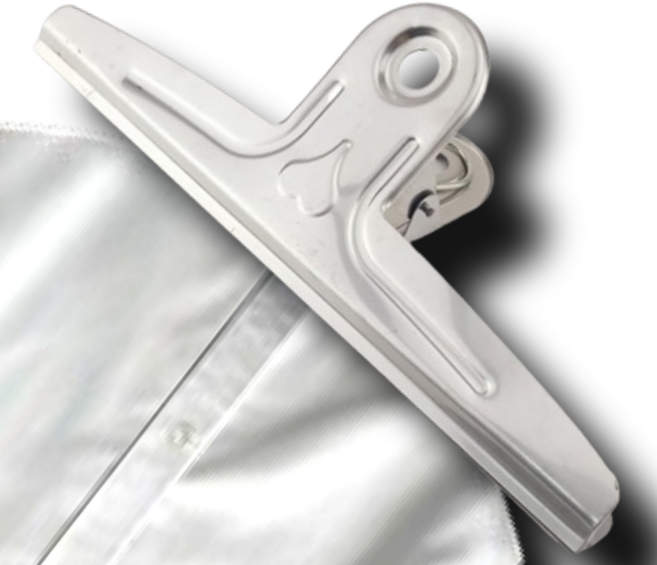 리얼세이지 스팀다리미 집게, 2개, 실버