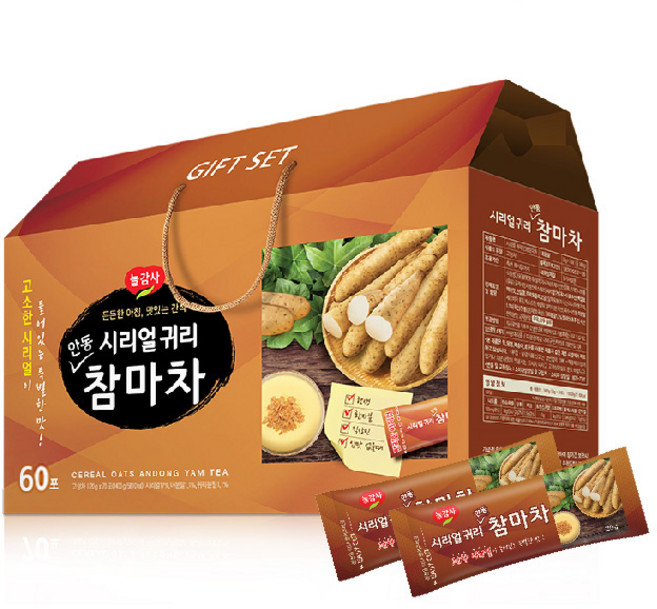 광야식품 시리얼귀리 안동 참마차 담터다방 스틱차, 20g, 60개입, 2개
