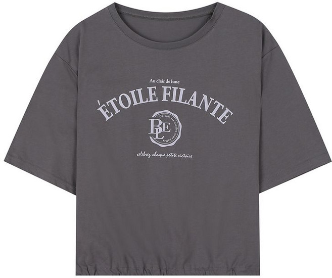 베스띠벨리 코튼 밴딩 프린팅 티셔츠 BIIBF2831