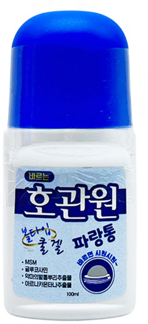 바르는 호관원 볼타입 쿨 100mL 물파스 스포츠겔, 1개