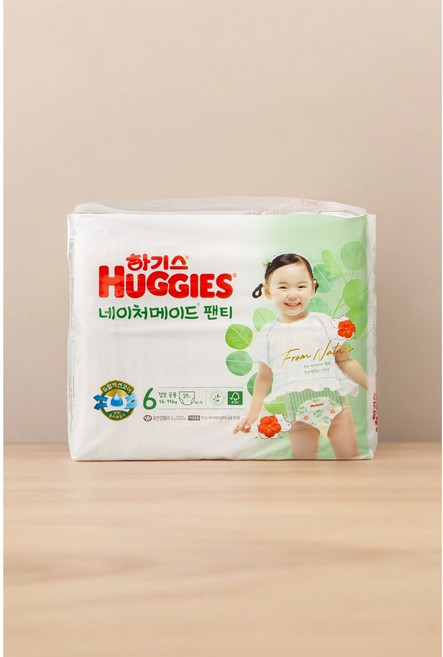 하기스 네이처메이드 팬티형 기저귀 6단계 팬티 점보 특대형 공용 29매