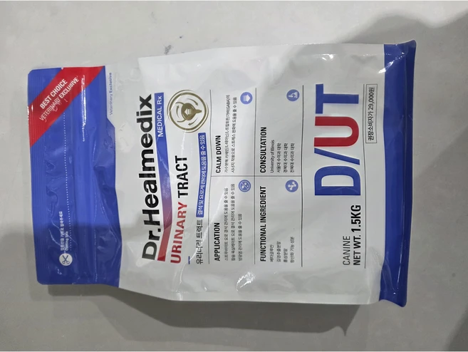 닥터힐메딕스 결석 및 요로계 관리 D/UT urinary tract 1.5kg 유통기한 27.02.04, 1개 - 쿠팡