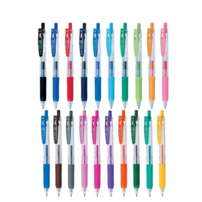 아트박스/지브라 제브라 사라사클립 젤잉크펜[00032226], 0.5mm-브라운