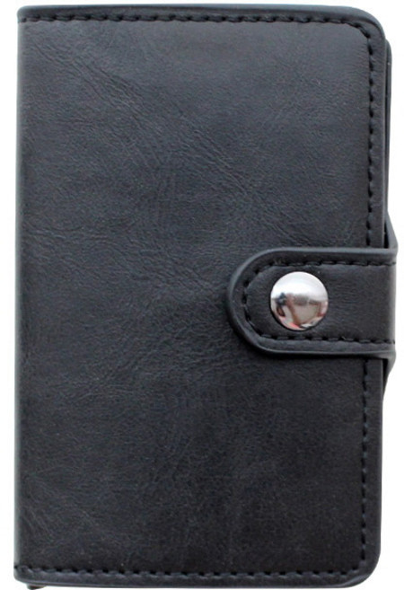 빅드림 빈티지 가죽 명함케이스 카드 명함지갑 블랙