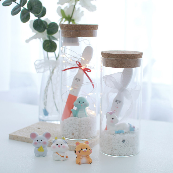 무드팩토리 임밍아웃 임신테스트기 보관함 DIY 키트, 조명X, 말띠