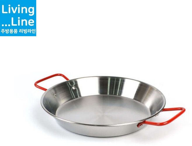 업소용 빠야 파스타 냄비 감바스 플레이트 떡볶이 빠에야 스텐 접시 볶음요리 냄비 브런치 팬 캠핑 냄비 감성 파스타 플레이트 브런치 그릇 샐러드 접시, [LL] 02.빠에야냄비KB-레드/2호-20cm, 1개