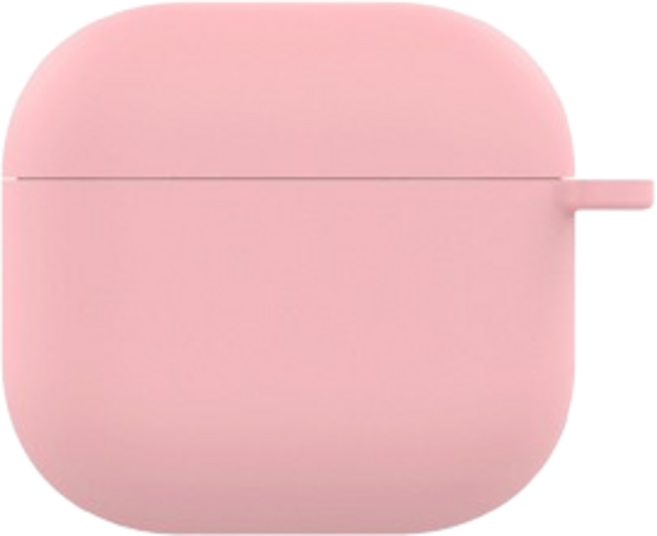 ozskin 에어팟4 실리콘 케이스 16컬러, S핑크, 1개
