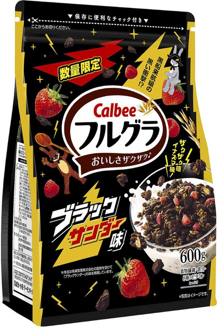 가루비 후루구라 블랙썬더 맛, 1개, 600g