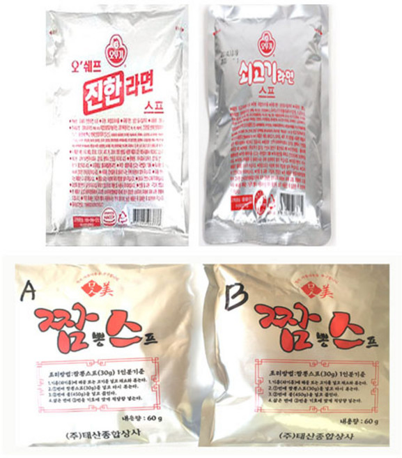 라면스프 짬뽕스프 60G 불맛/오뚜기 진한라면스프 285g/쇠고기라면스프 285g 택1, 1개, 짬뽕스프 불맛60g