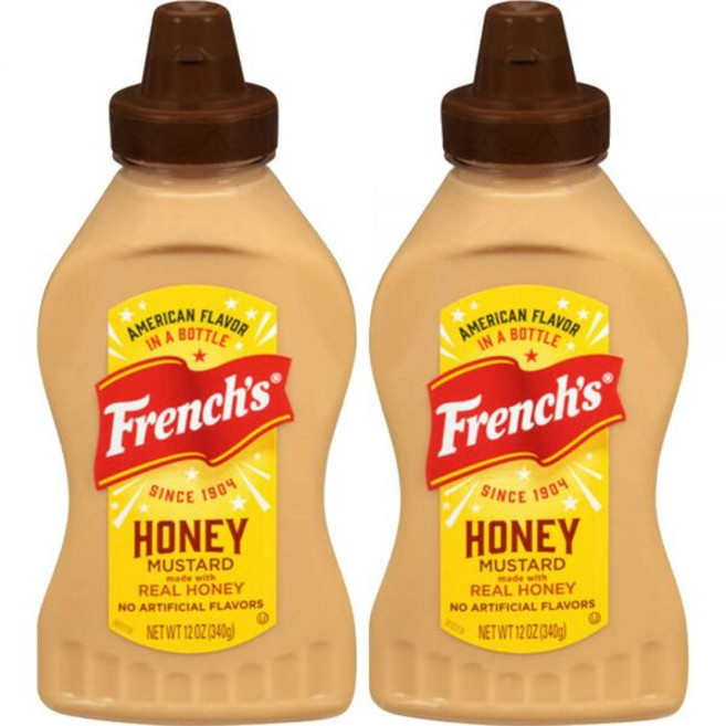 French's 디핑 소스 프렌치스 꿀로 만든 허니 머스타드 12온스 병 2개 묶음, French's 디핑 소스 프렌치스 꿀로 만든 허니 머, 1개