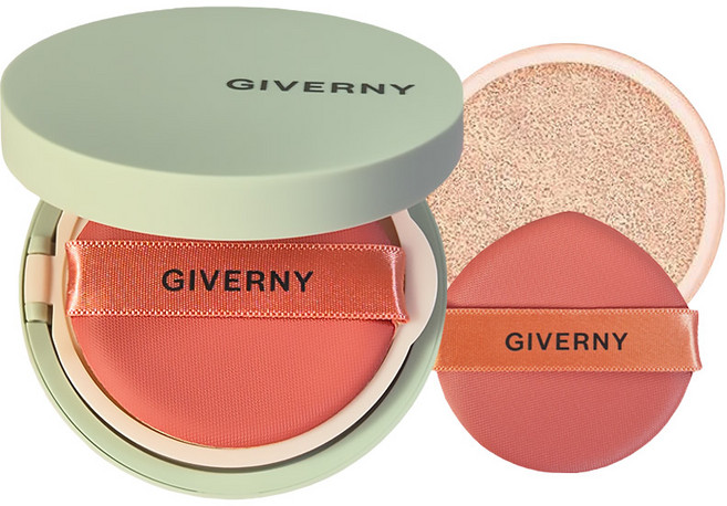 지베르니 밀착 커버 쿠션 본품12g+리필12g (SPF40), 커버쿠션 본품+리필  17호, 1개