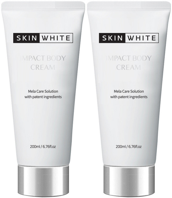 스킨화이트 임팩트 바디착색크림, 200ml, 2개