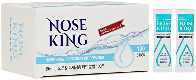 노즈킹 코세척분말 100포, 1개