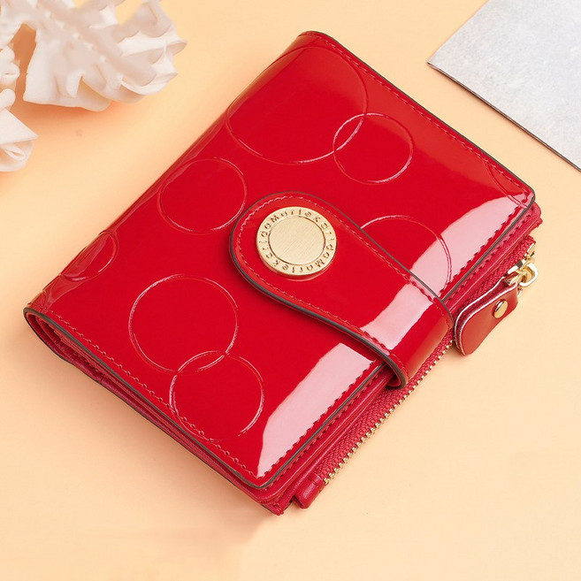 로뉴비러 프리미엄 가죽 3단 반지갑