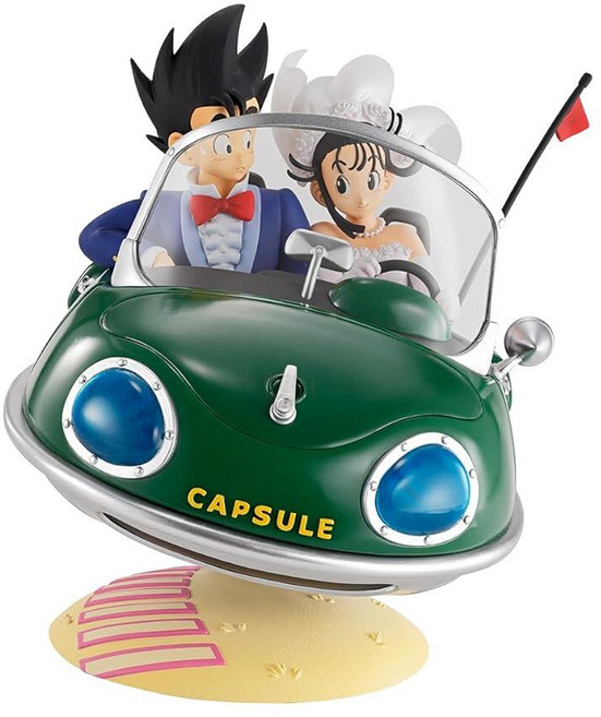 Ichibansho Figure - 드래곤볼 손오공 (스냅 컬렉션 2) 수집용 조각상 252348, Son Goku & Chichi (Snap Collec