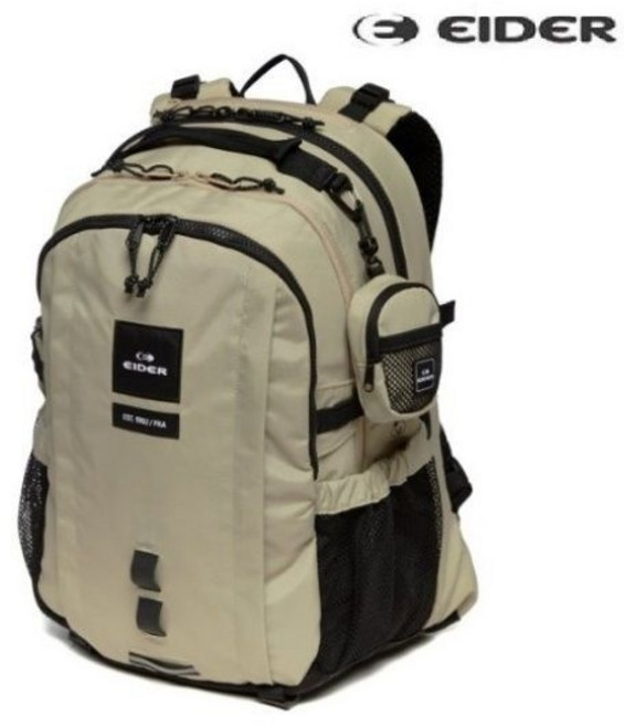 아이더(제로그래비티 30 )가벼움에 스타일까지 추구하는 시티하이커를 위한 백팩 DUA24B41, 아이더 FREE, 베이지(KE)