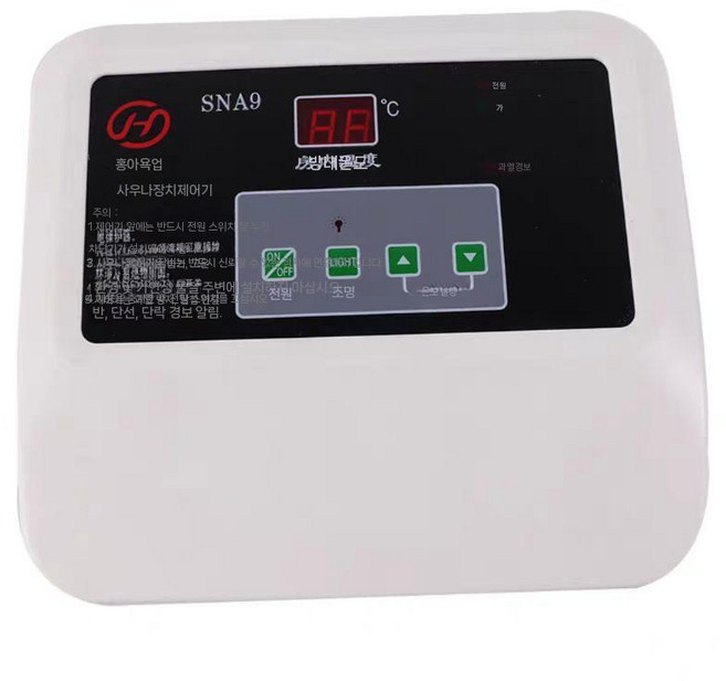 핀란드 사우나 스토브 찜질 증기 기계 스팀히터 농막, 온도 조절 스위치 9KW