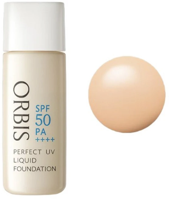오르비스 ORBIS 퍼팩트UV 리퀴드 파운데이션 30ml SPF50 PA++++, 1개, 핑크 내추럴 02 - 쿠팡