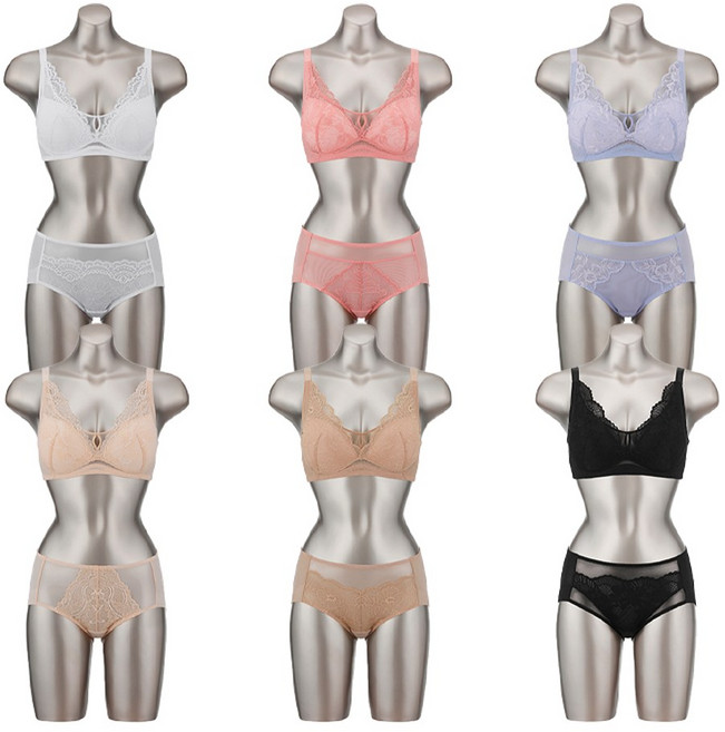 비비안 소프트레이스 여성 속옷 브라 팬티 세트 12종