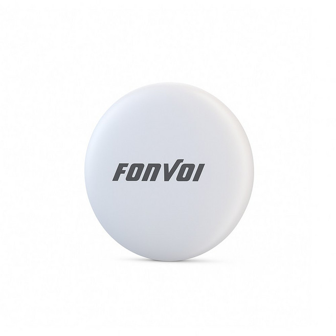 FONVOI 全球定位器 迷你定位器 追蹤器 寵物防丟器, 白色, 1個