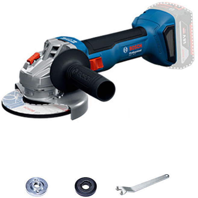 GWS18V-8 보쉬 핸드그라인더 충전식 무선, 100mm 베어툴, 1개