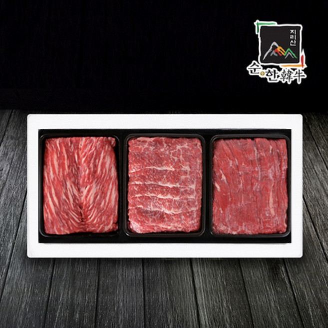 순한한우 정육세트 1호 1.5kg (양지 500g 불고기 500g 장조림 500g), 1