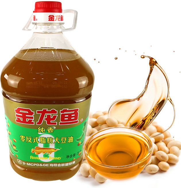 (배터짐) 찐룽위 대두유 콩기름 식용유, 1개, 5L