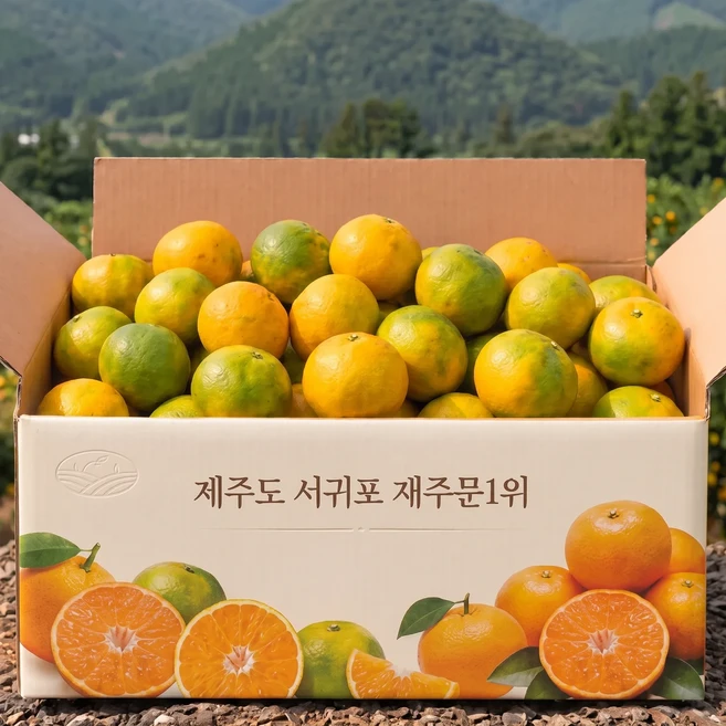 [재주문1위] 30박스한정 초가성비 고당도 감귤, 1박스, 5kg
